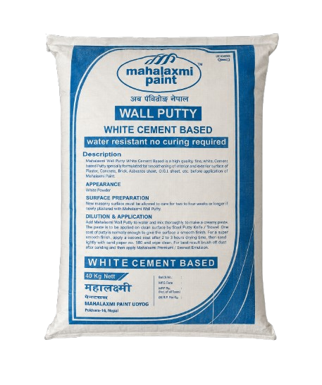 Laxmi Wall Putty Bag